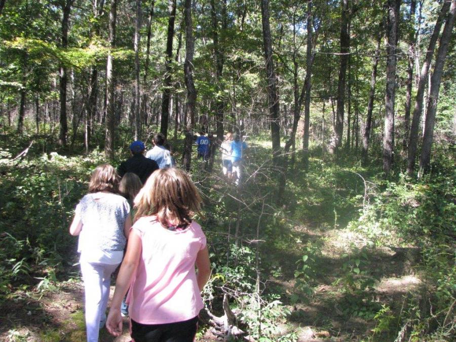 Carter County Eco Day geo-caching station